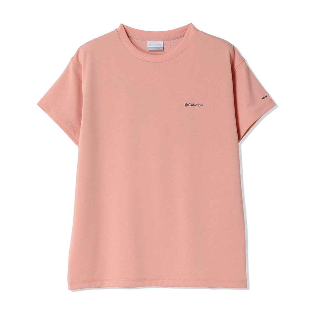 コロンビア（Columbia）（レディース）半袖Tシャツ トゥリースワロー オムニフリーズゼロ ショートスリーブTシャツ PL0908 672 ピンク