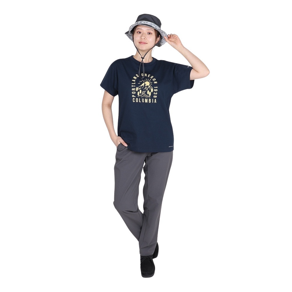 コロンビア（Columbia）（レディース）半袖Tシャツ ヤハラフォレスト ショートスリーブTシャツ PL1517 464