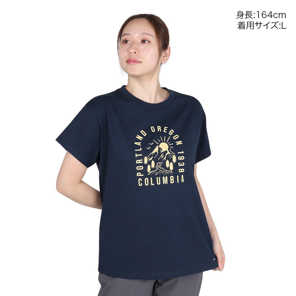 コロンビア（Columbia）（レディース）半袖Tシャツ ヤハラフォレスト ショートスリーブTシャツ PL1517 464