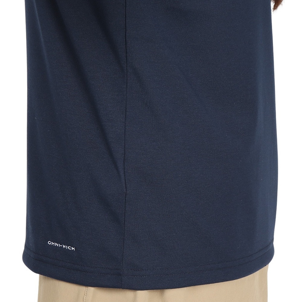 コロンビア（Columbia）（レディース）半袖Tシャツ チェンブリンコーブショートスリーブTシャツ PL4592 464 ネイビー 速乾