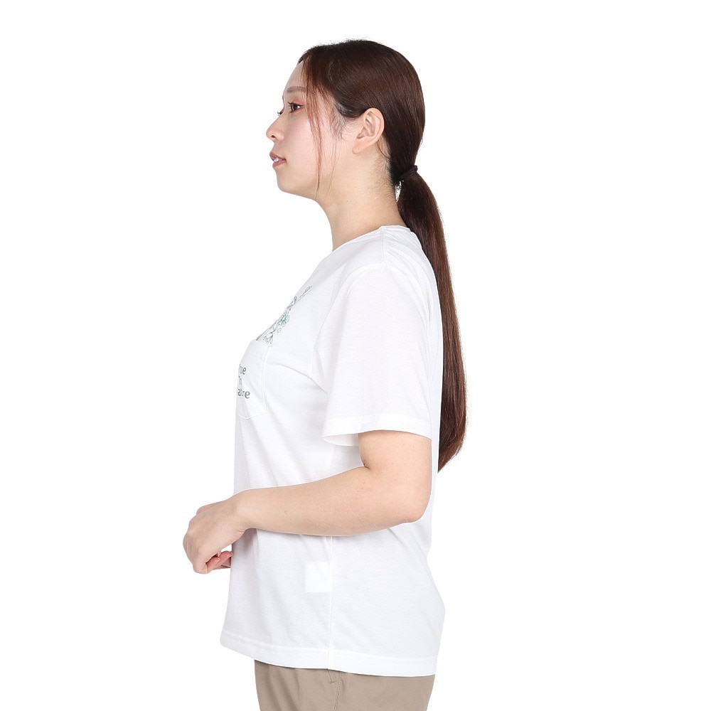 フォックスファイヤー（Foxfire）（レディース）トランスウェット ポケットブーケ 半袖Tシャツ 8215545-002