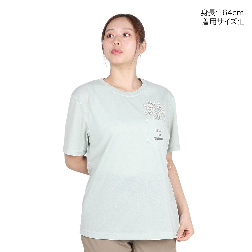 フォックスファイヤー（Foxfire）（レディース）トランスウェット ポケットブーケ 半袖Tシャツ 8215545-247