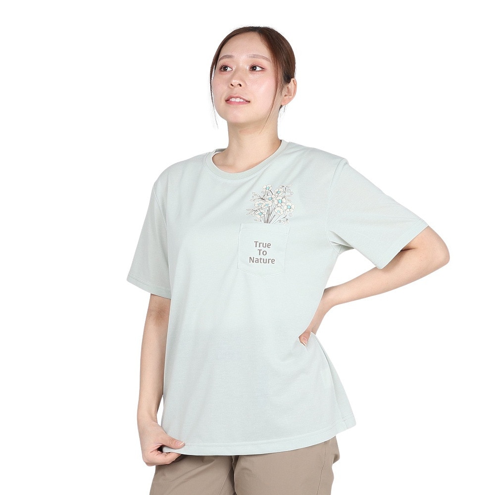 フォックスファイヤー（Foxfire）（レディース）トランスウェット ポケットブーケ 半袖Tシャツ 8215545-247