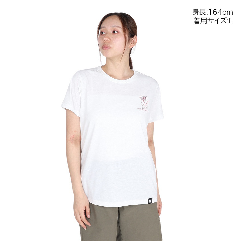 ミレー（Millet）（レディース）半袖Tシャツ タミヤ ショートスリーブ Tシャツ MIV03219-N6584 速乾
