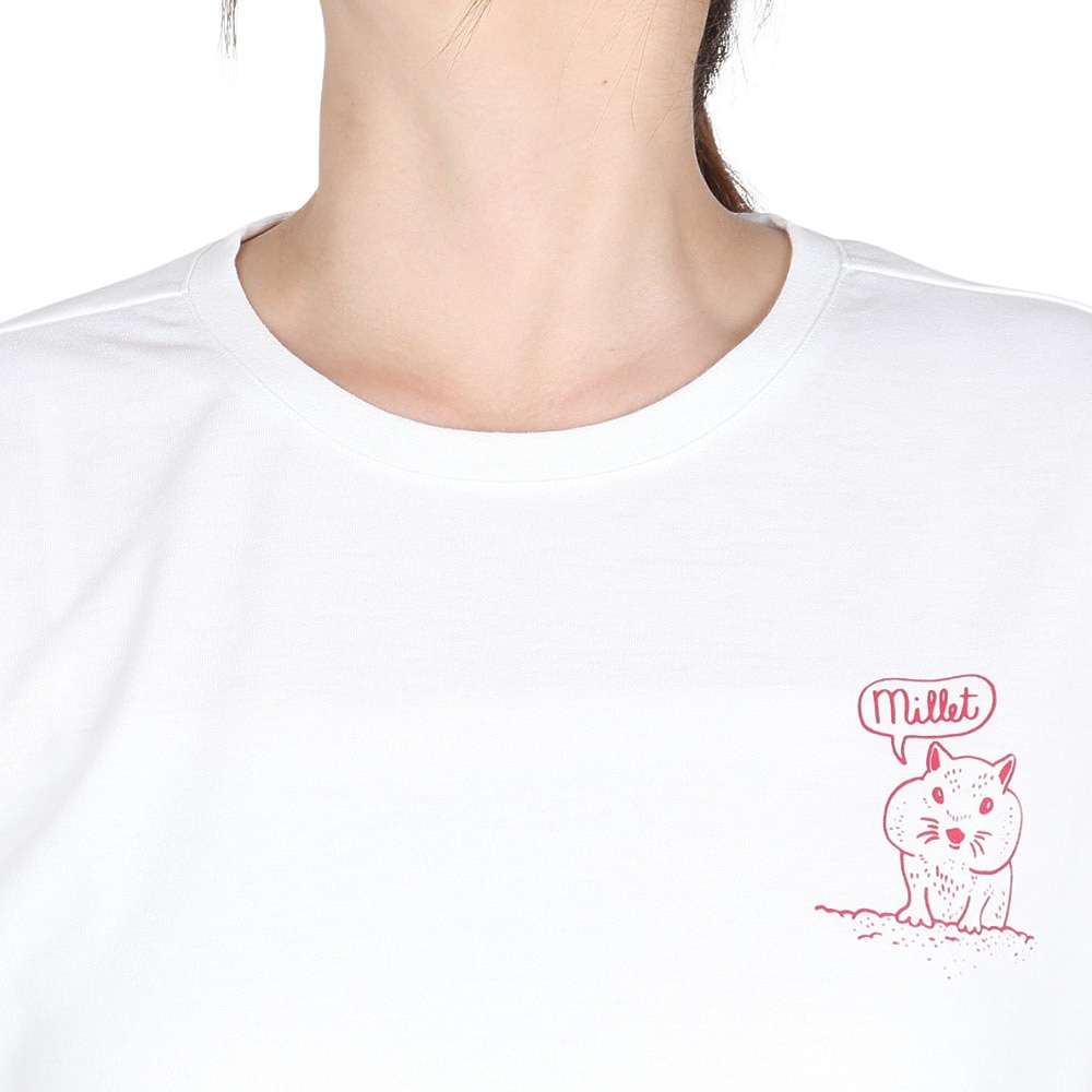 ミレー（Millet）（レディース）半袖Tシャツ タミヤ ショートスリーブ Tシャツ MIV03219-N6584 速乾
