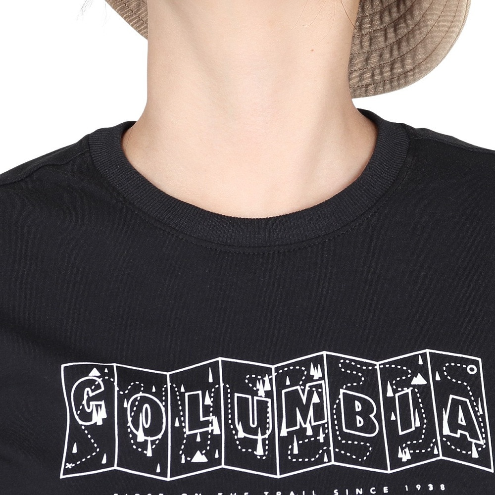 コロンビア（Columbia）（レディース）半袖Tシャツ デルタドリフトグラフィックショートスリーブTシャツ AR5365 010