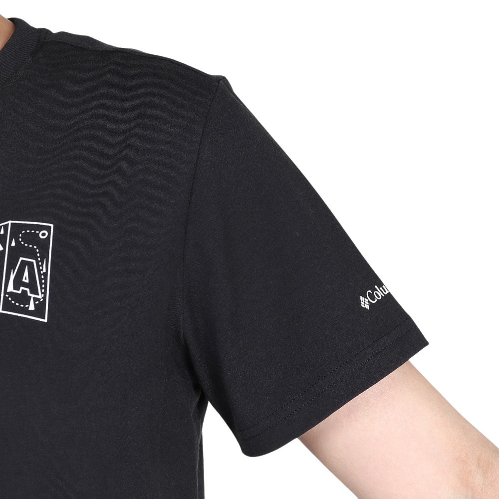 コロンビア（Columbia）（レディース）半袖Tシャツ デルタドリフトグラフィックショートスリーブTシャツ AR5365 010