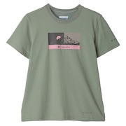 (レディース)半袖Tシャツ デルタドリフトグラフィックショートスリーブTシャツ AR5365 348