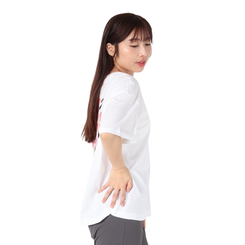 コロンビア（Columbia）（レディース）半袖Tシャツ ローリングベンドグラフィックオーバーサイズドTシャツ AR9588 101