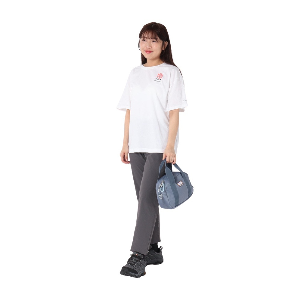 コロンビア（Columbia）（レディース）半袖Tシャツ ローリングベンドグラフィックオーバーサイズドTシャツ AR9588 101