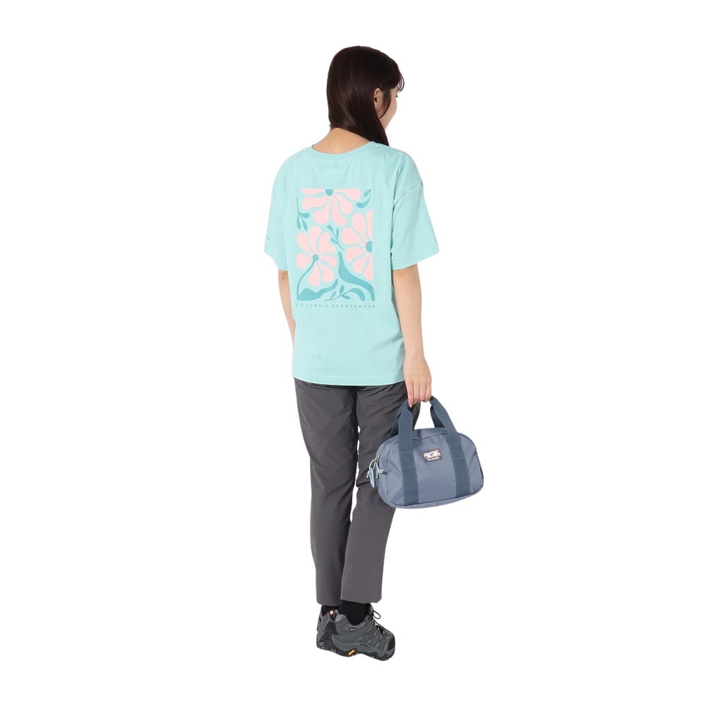 コロンビア（Columbia）（レディース）半袖Tシャツ ローリングベンドグラフィックオーバーサイズドTシャツ AR9588 325