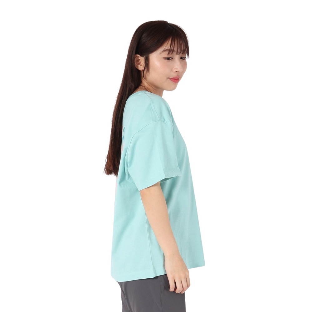 コロンビア（Columbia）（レディース）半袖Tシャツ ローリングベンドグラフィックオーバーサイズドTシャツ AR9588 325
