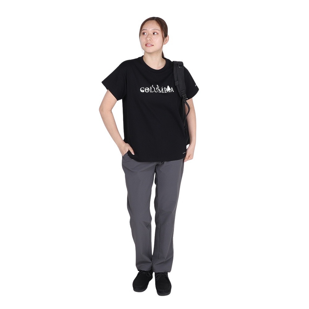 コロンビア（Columbia）（レディース）半袖Tシャツ ヤハラフォレスト ショートスリーブTシャツ PL1517 010