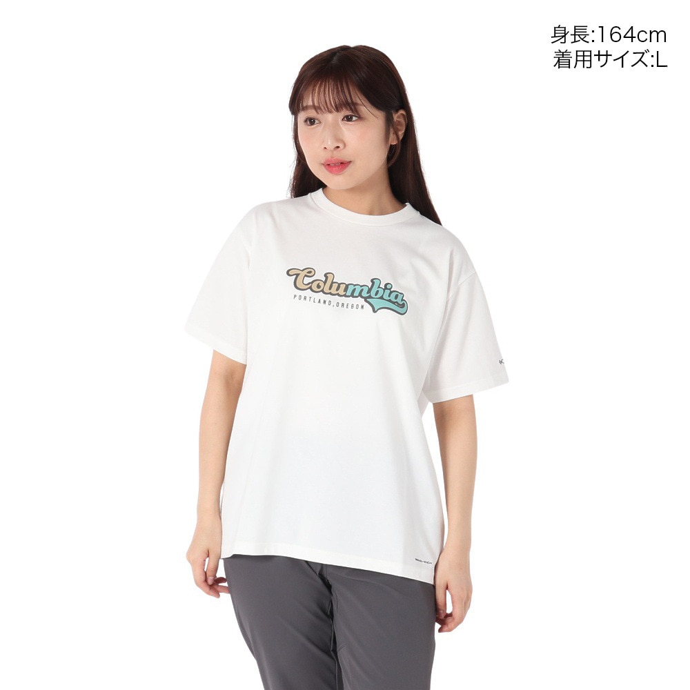 コロンビア（Columbia）（レディース）半袖Tシャツ チャールズドライブショートスリーブTシャツ PL3925 125