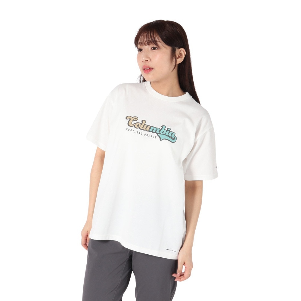 コロンビア（Columbia）（レディース）半袖Tシャツ チャールズドライブショートスリーブTシャツ PL3925 125