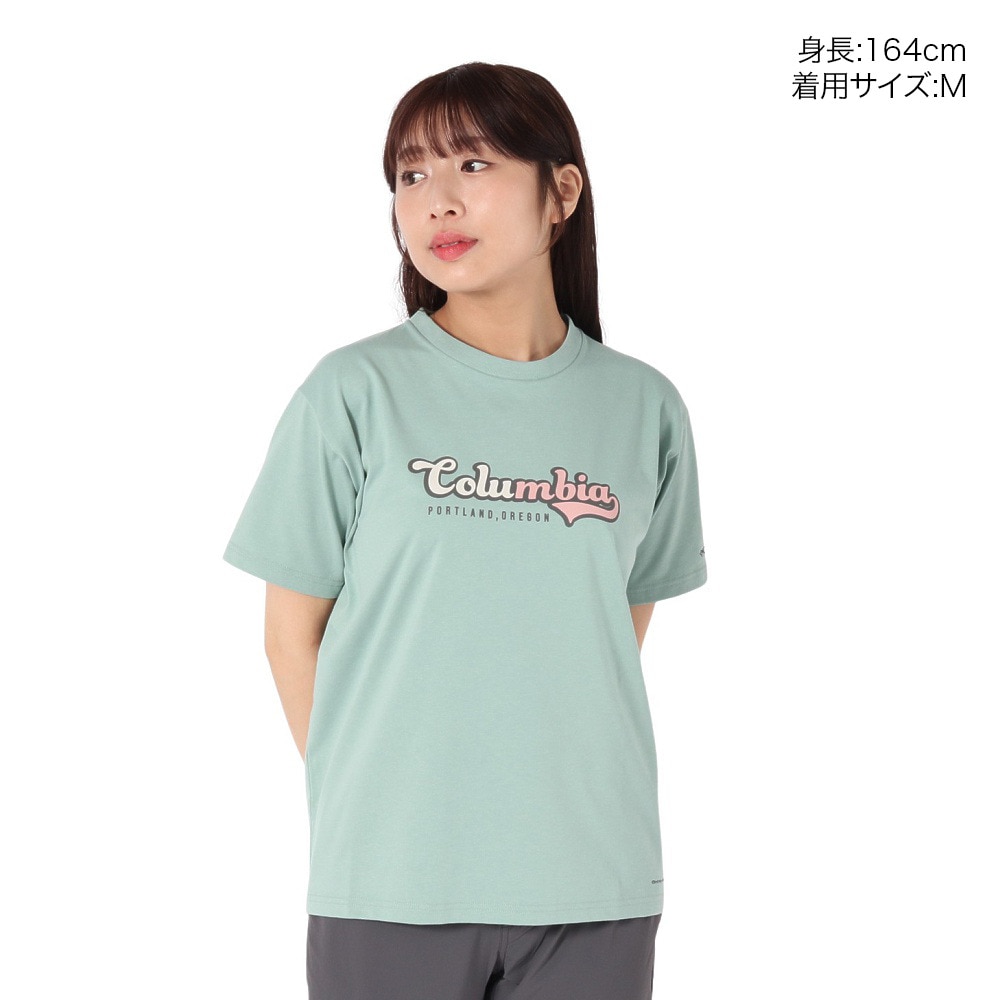 コロンビア（Columbia）（レディース）半袖Tシャツ チャールズドライブショートスリーブTシャツ PL3925 345