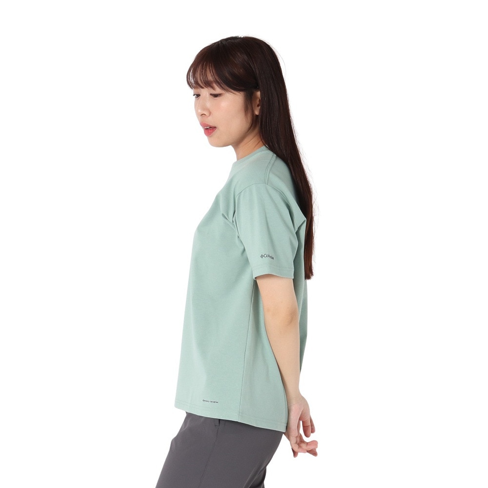 コロンビア（Columbia）（レディース）半袖Tシャツ チャールズドライブショートスリーブTシャツ PL3925 345