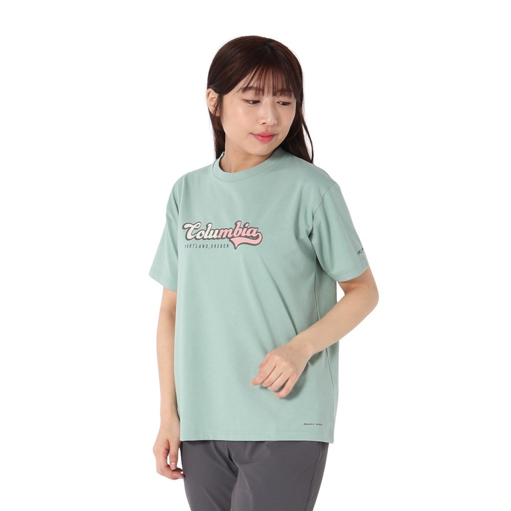 コロンビア（Columbia）（レディース）半袖Tシャツ チャールズドライブショートスリーブTシャツ PL3925 345