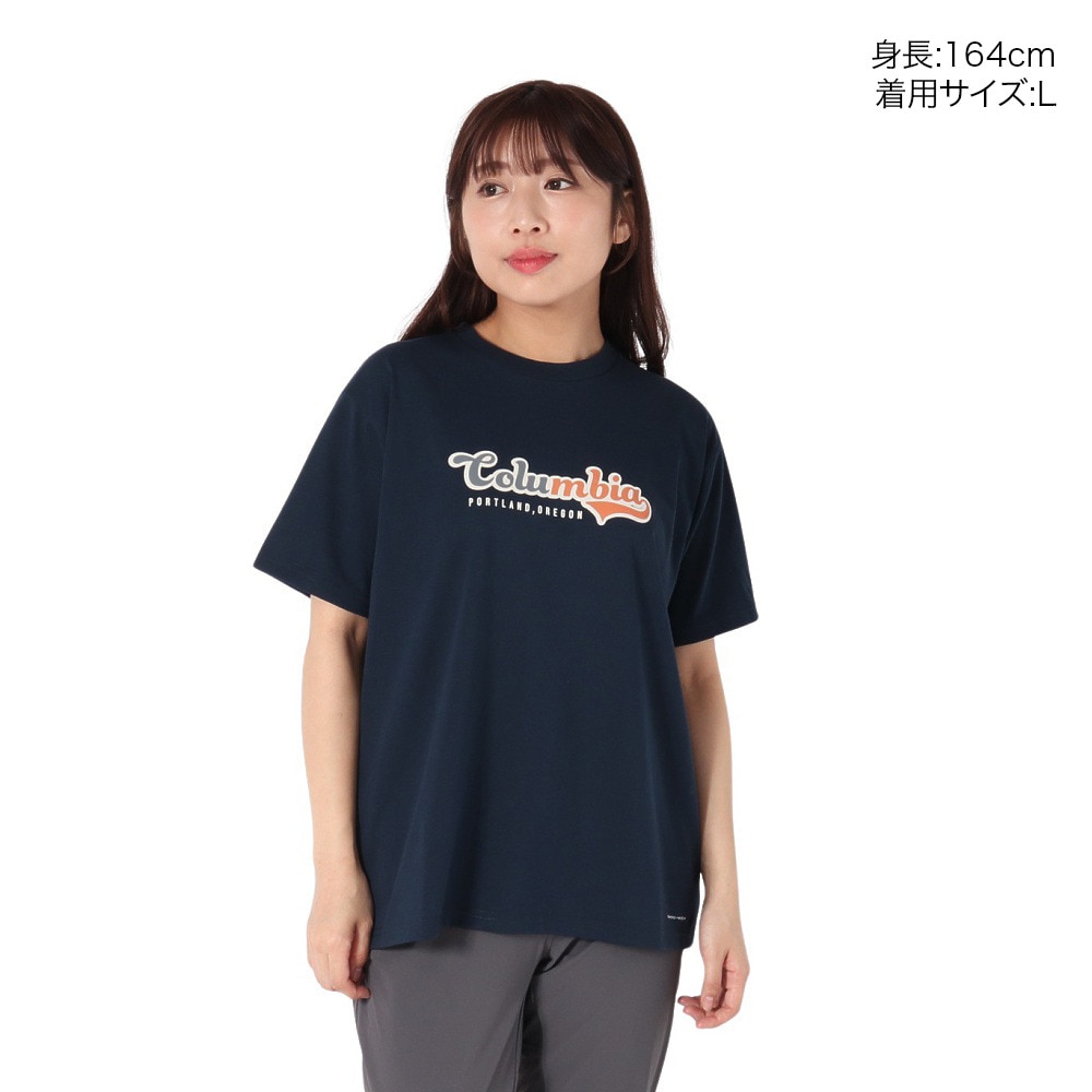 コロンビア（Columbia）（レディース）半袖Tシャツ チャールズドライブショートスリーブTシャツ PL3925 464