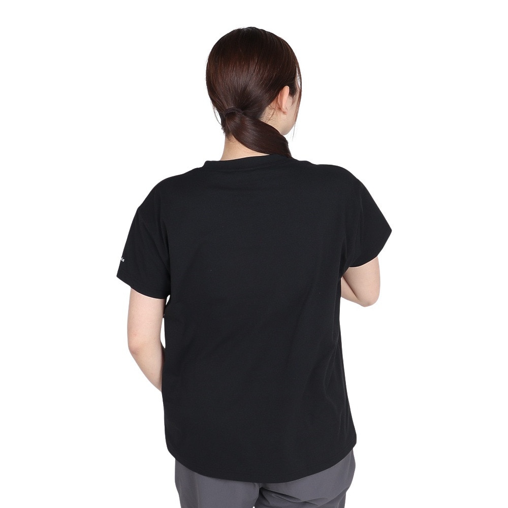 コロンビア（Columbia）（レディース）半袖Tシャツ ヤハラフォレスト ポケットショートスリーブTシャツ PL9610 010