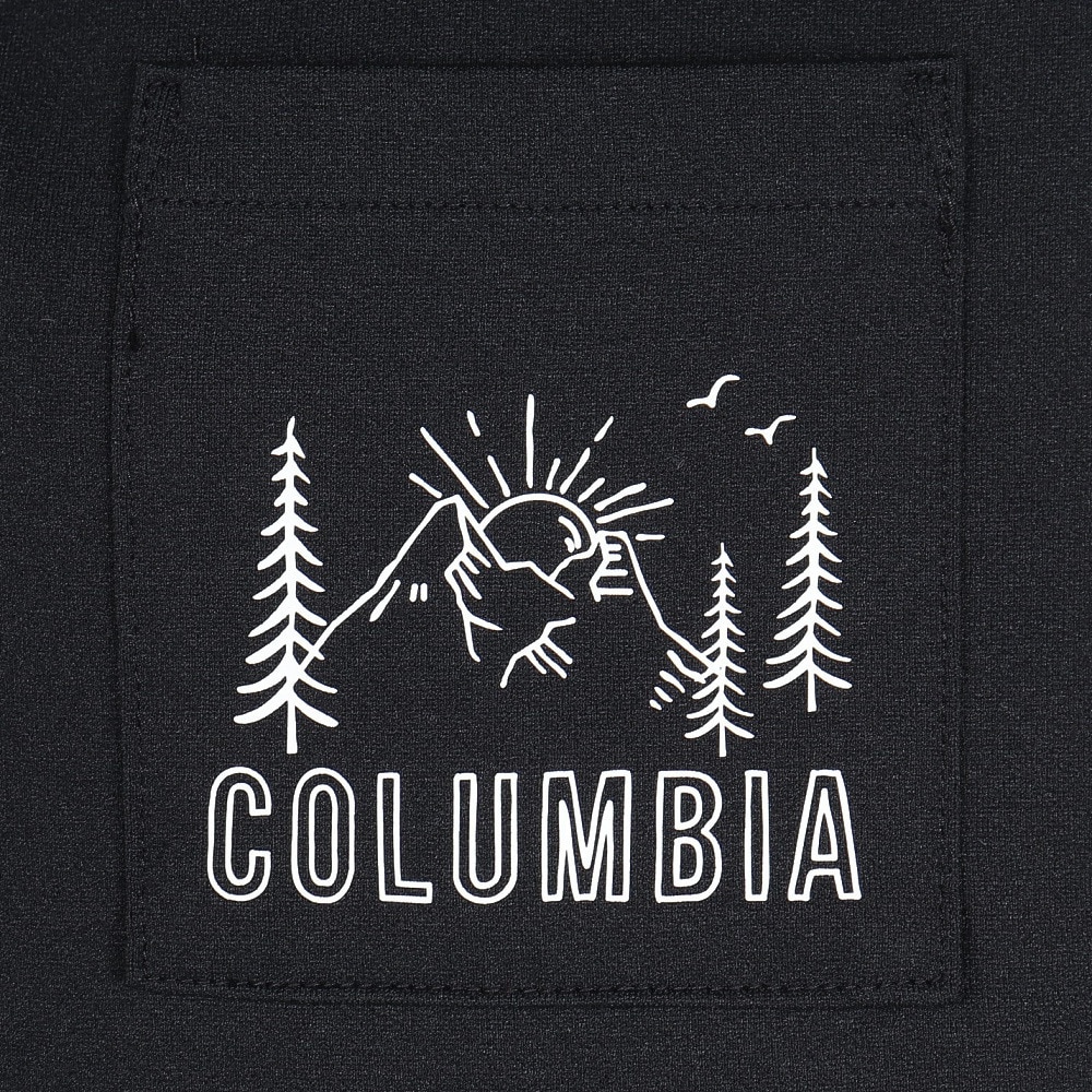 コロンビア（Columbia）（レディース）半袖Tシャツ ヤハラフォレスト ポケットショートスリーブTシャツ PL9610 010
