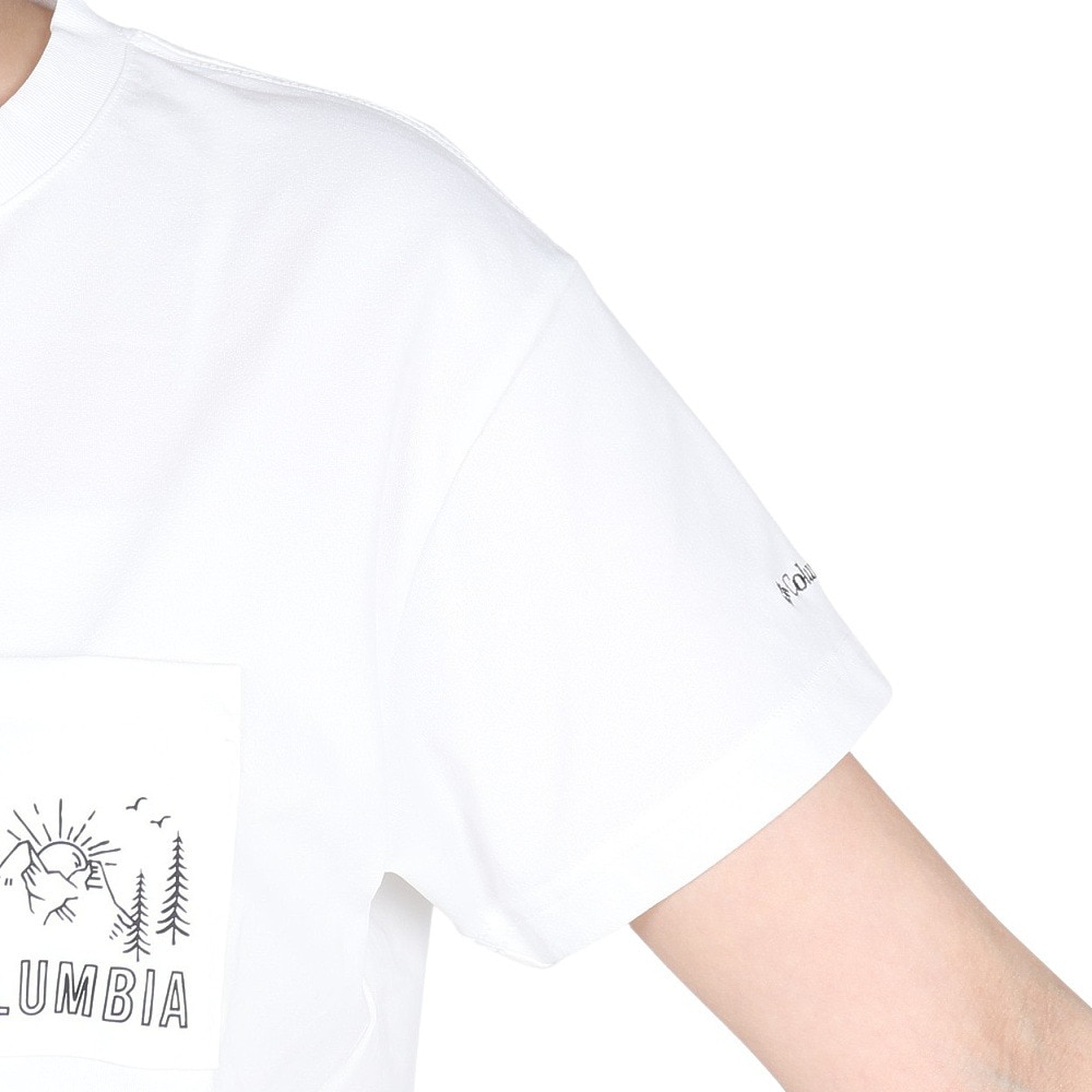 コロンビア（Columbia）（レディース）半袖Tシャツ ヤハラフォレスト ポケットショートスリーブTシャツ PL9610 125