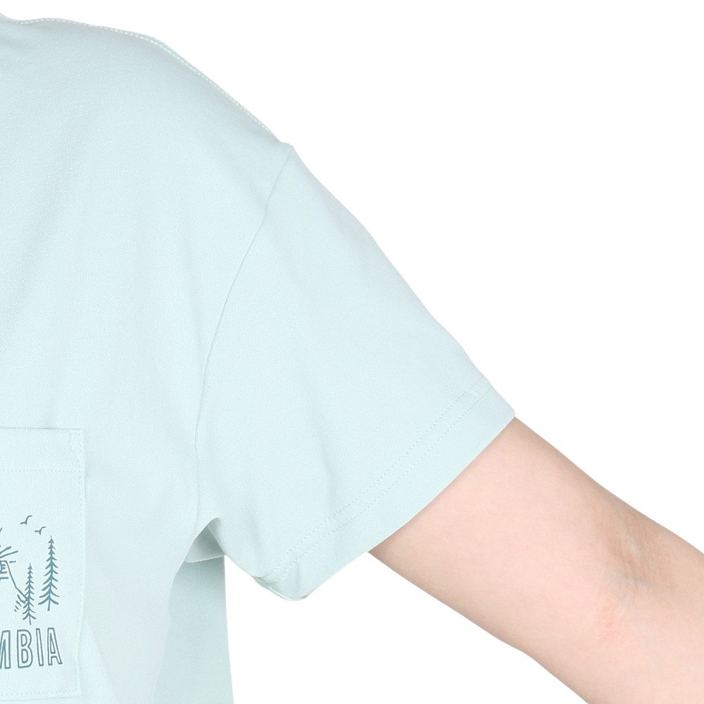 コロンビア（Columbia）（レディース）半袖Tシャツ ヤハラフォレスト ポケットショートスリーブTシャツ PL9610 335
