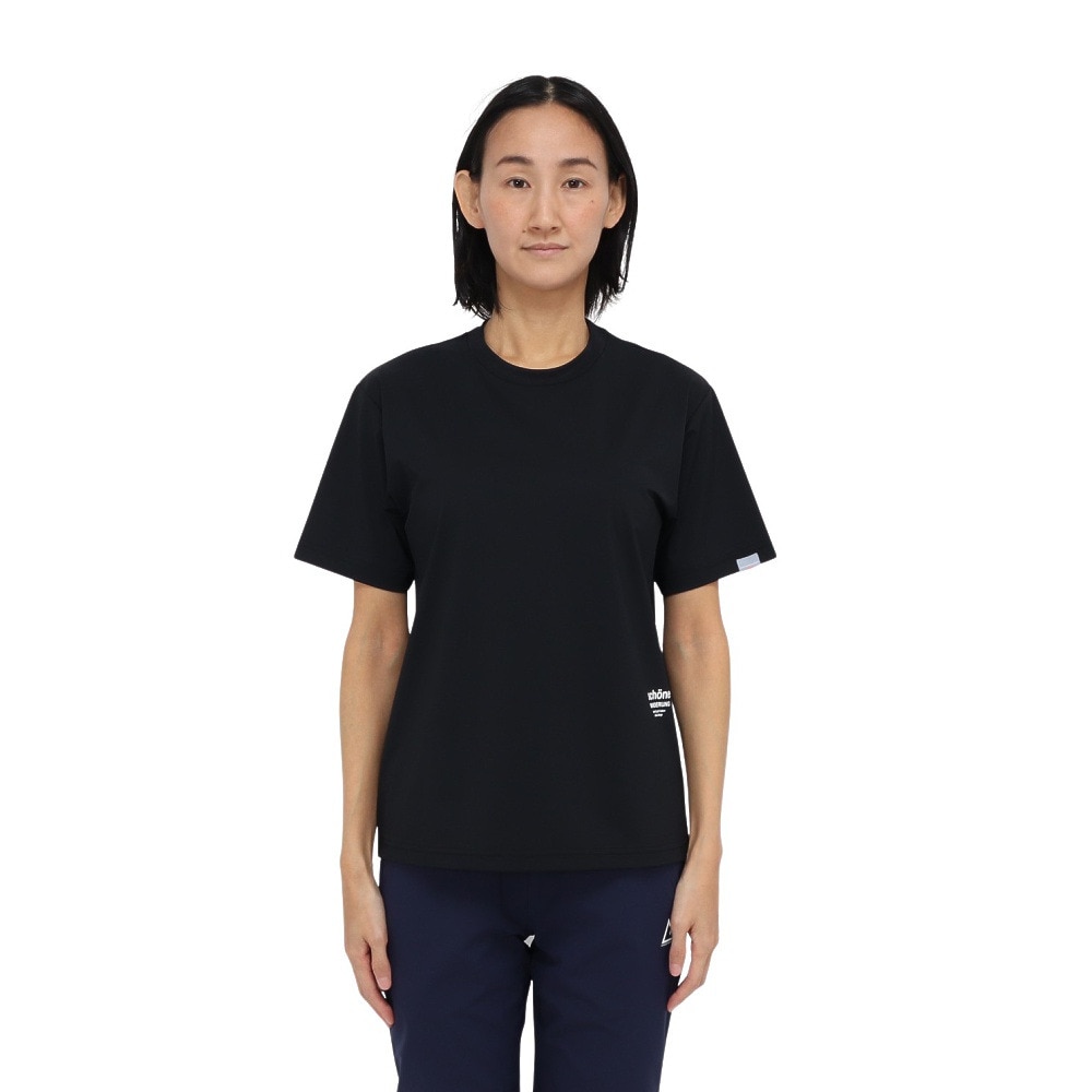 ロジャーエーガー（ROGEREGGER）（レディース）半袖Tシャツ ルフトドライクール RE25SUK5620008 BLK