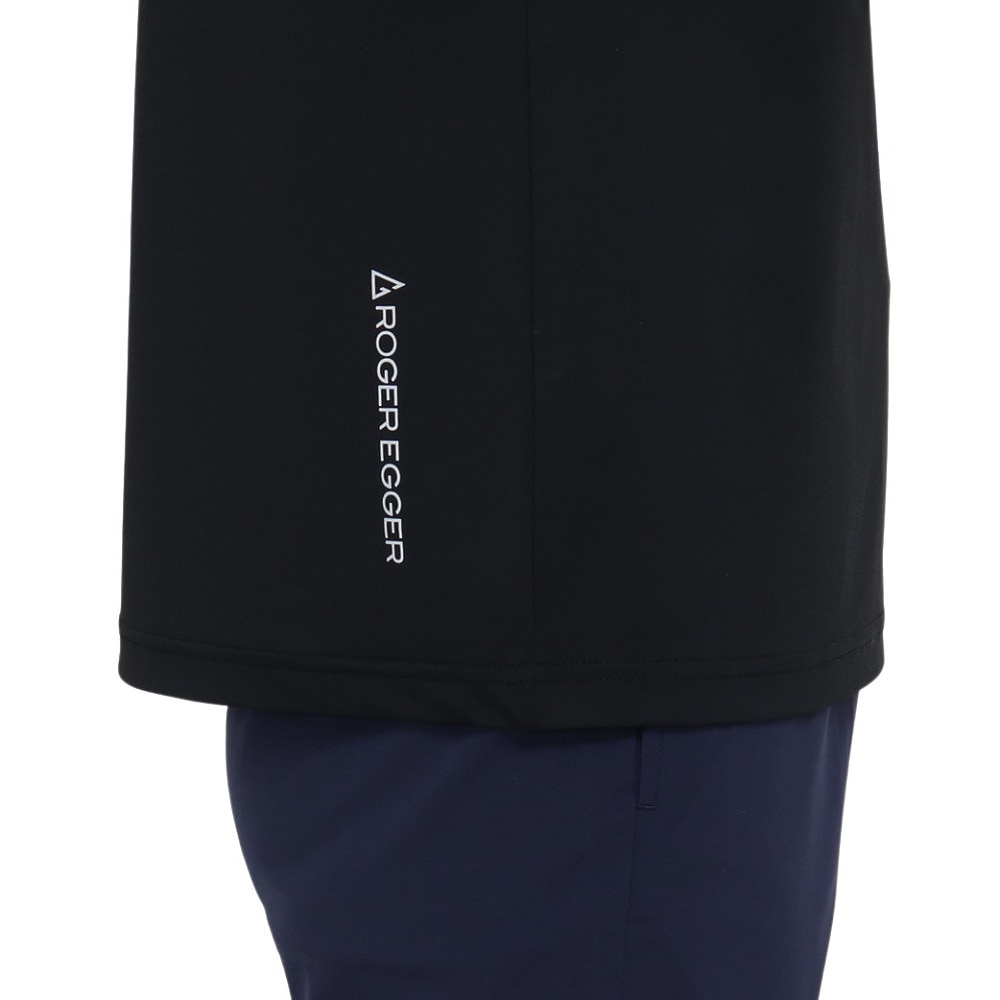 ロジャーエーガー（ROGEREGGER）（レディース）半袖Tシャツ ルフトドライクール RE25SUK5620008 BLK