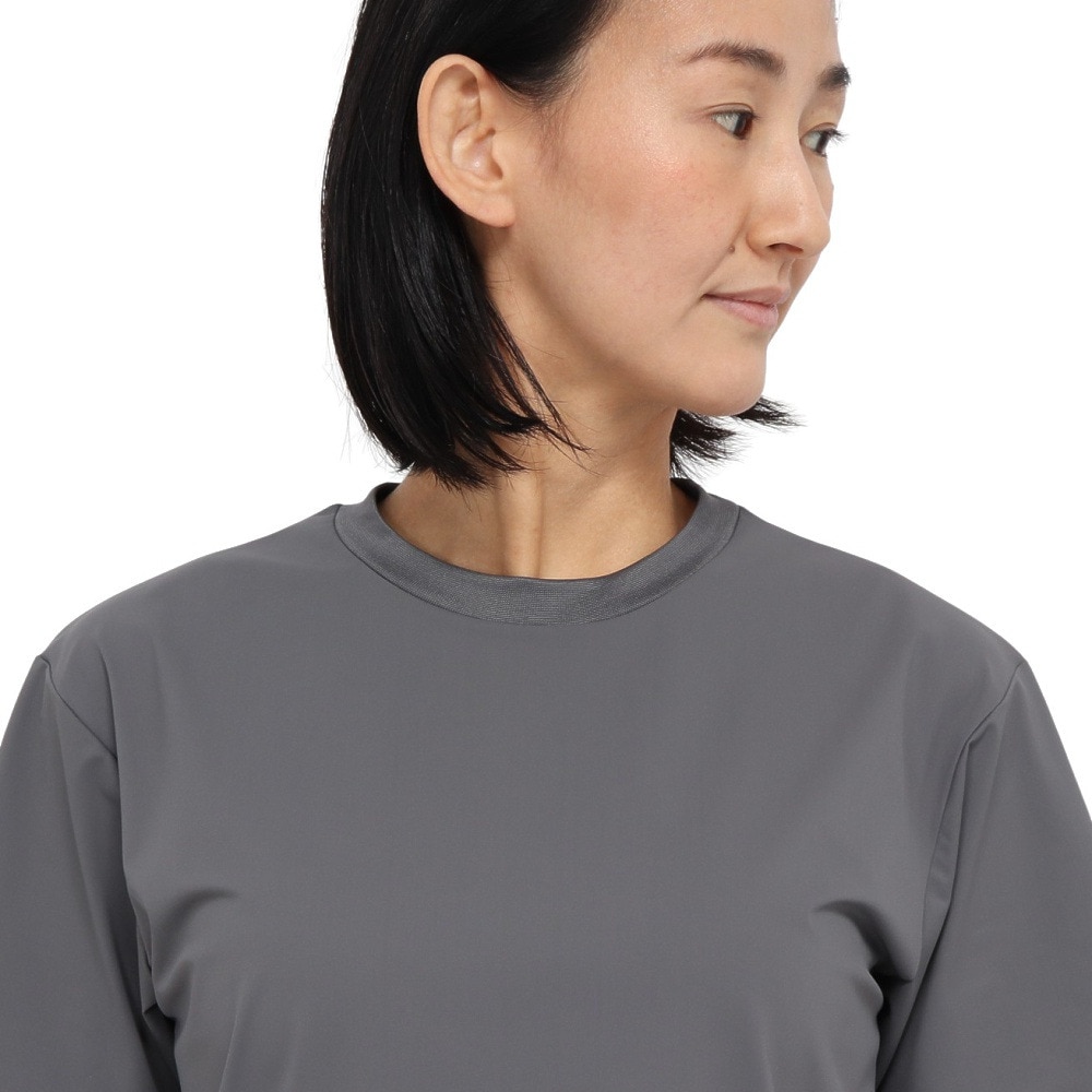 ロジャーエーガー（ROGEREGGER）（レディース）半袖Tシャツ ルフトドライクール RE25SUK5620008 CGRY