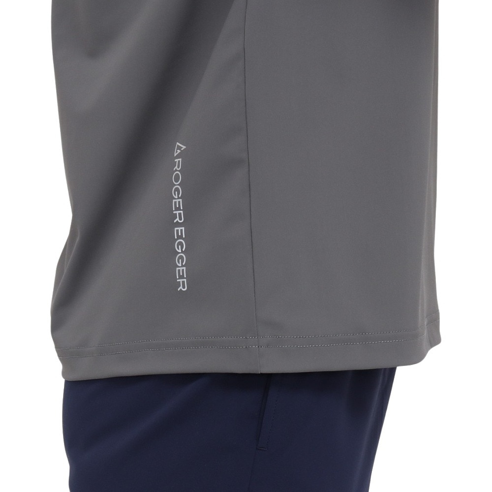 ロジャーエーガー（ROGEREGGER）（レディース）半袖Tシャツ ルフトドライクール RE25SUK5620008 CGRY