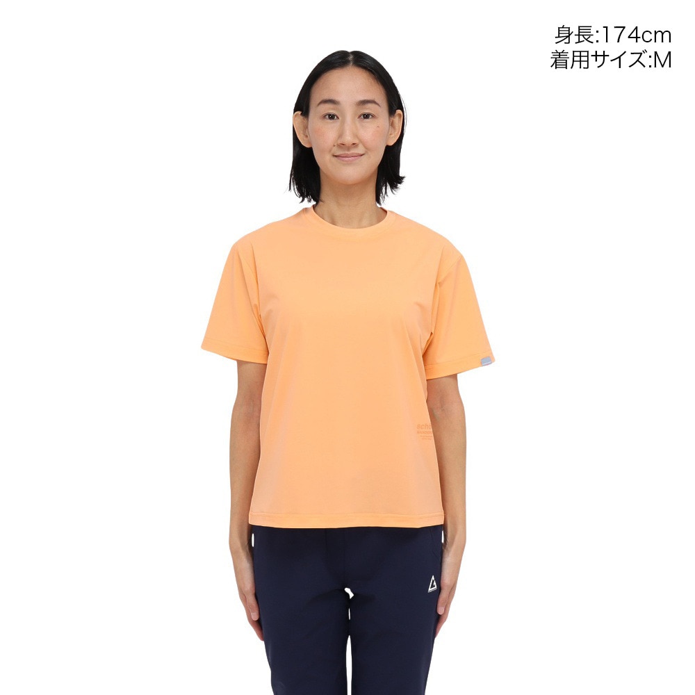 ロジャーエーガー（ROGEREGGER）（レディース）半袖Tシャツ ルフトドライクール RE25SUK5620008 ORG