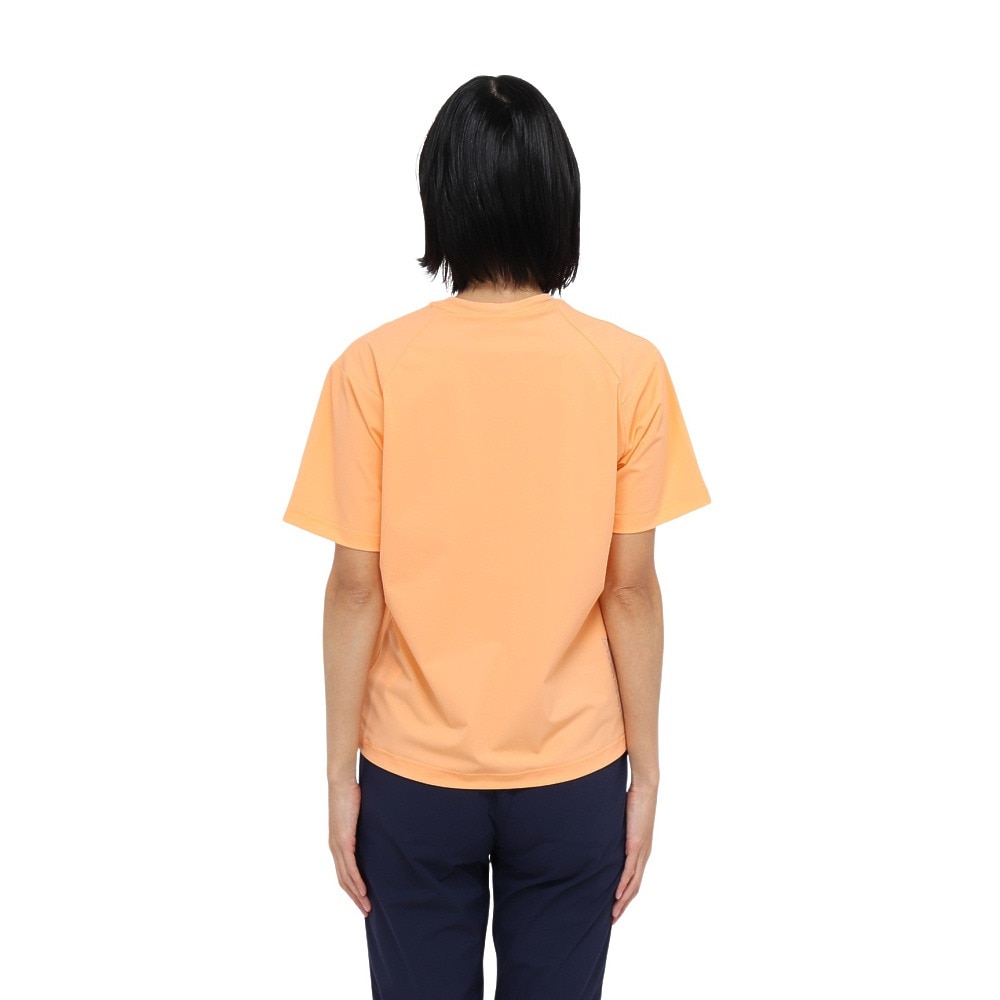 ロジャーエーガー（ROGEREGGER）（レディース）半袖Tシャツ ルフトドライクール RE25SUK5620008 ORG