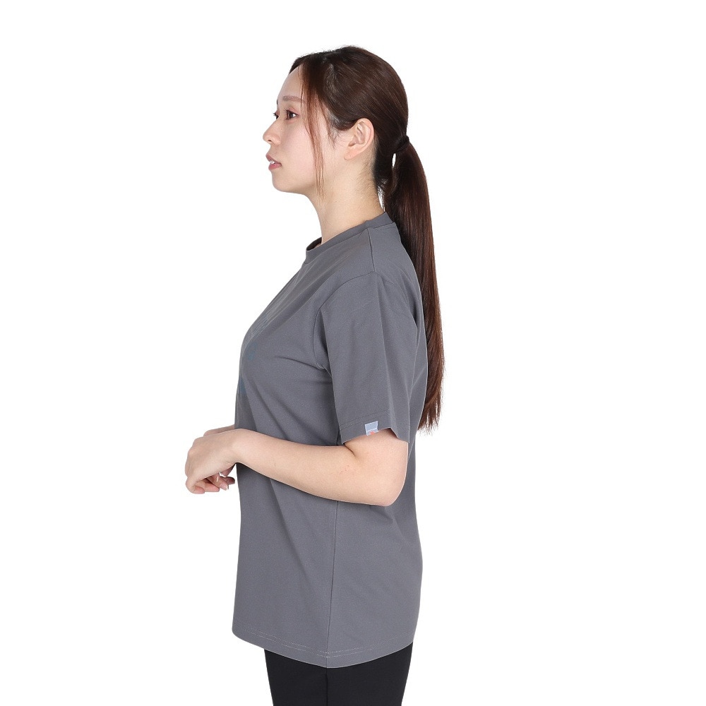 ロジャーエーガー（ROGEREGGER）（レディース）半袖Tシャツ ユングフラウ RE25SUK5620009 CGRY チャコールグレー