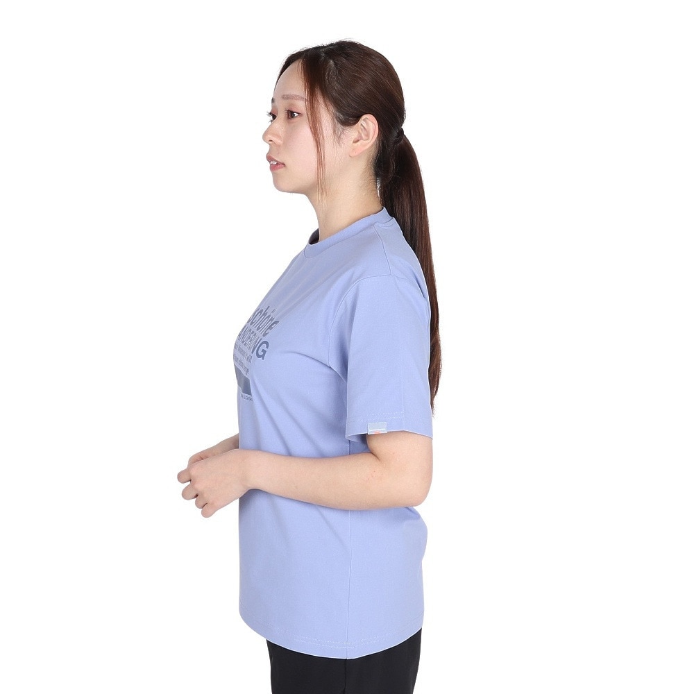 ロジャーエーガー（ROGEREGGER）（レディース）半袖Tシャツ ユングフラウ RE25SUK5620009 LIL ライラック
