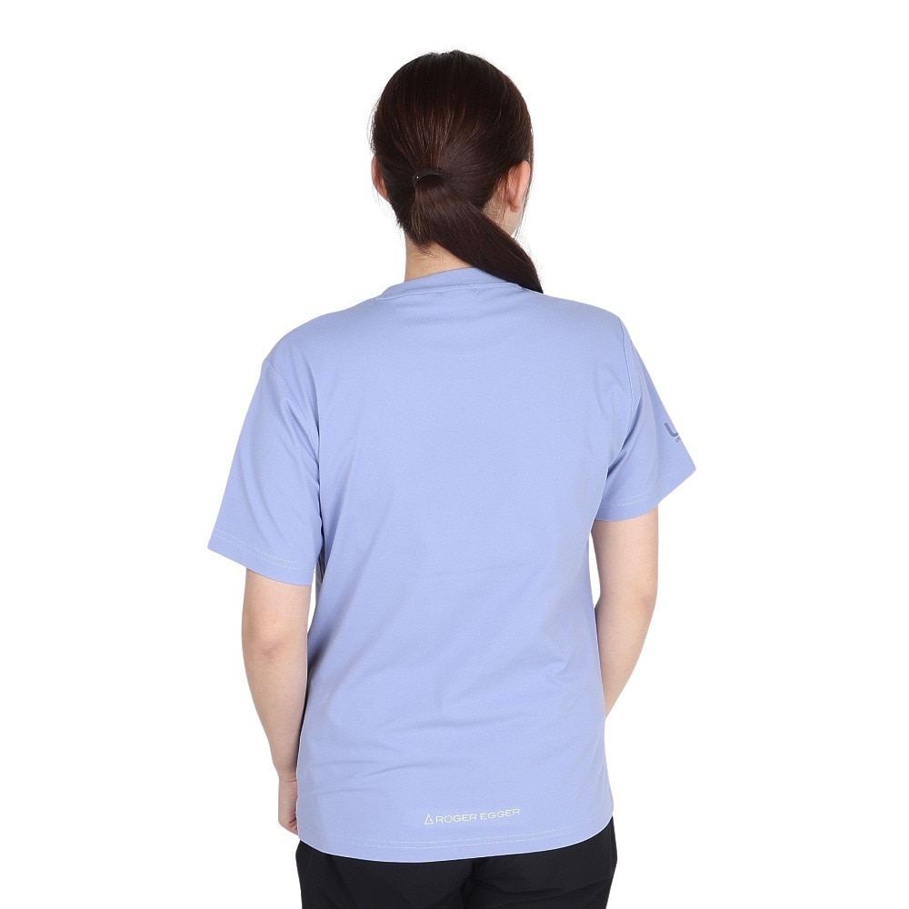 ロジャーエーガー（ROGEREGGER）（レディース）半袖Tシャツ ユングフラウ RE25SUK5620009 LIL ライラック