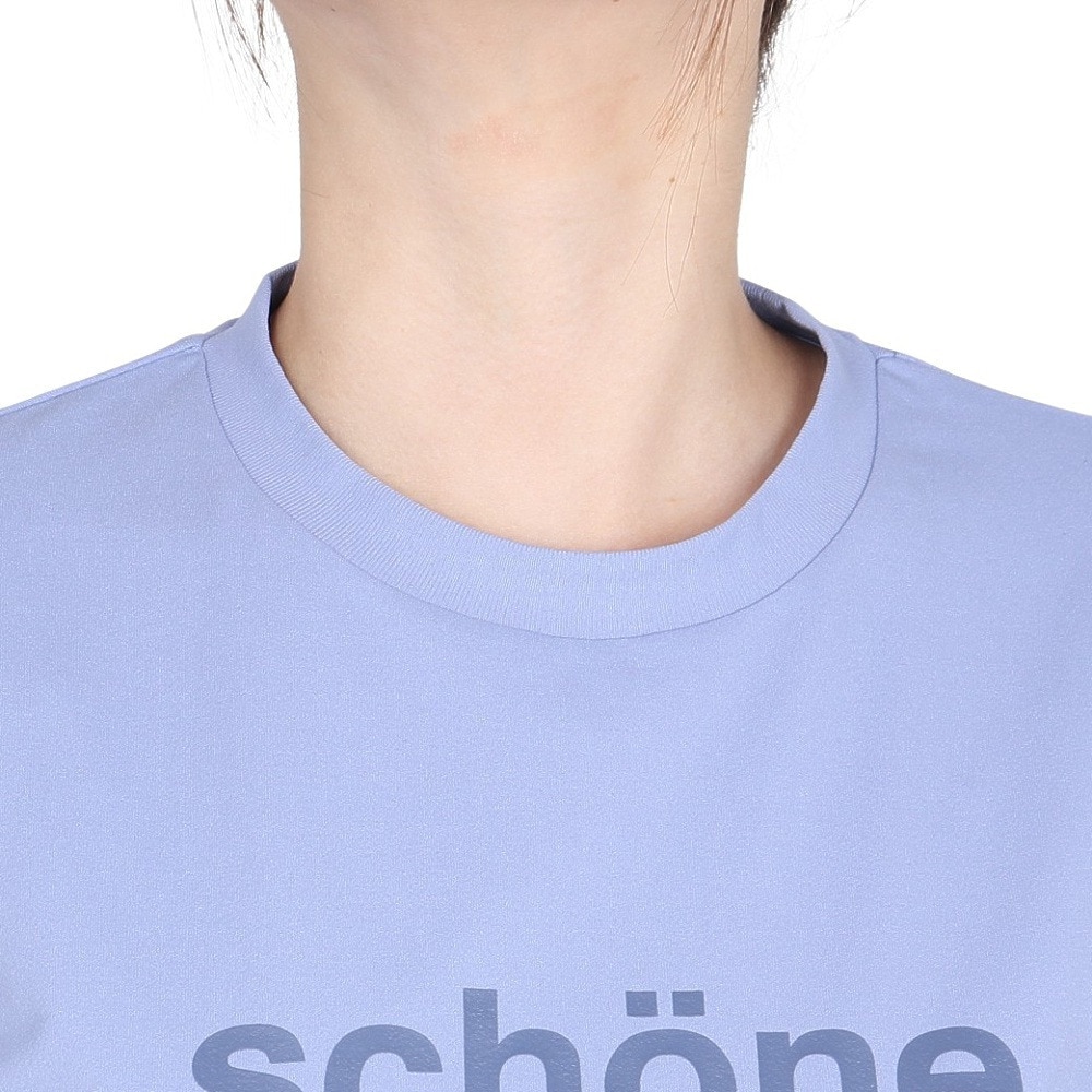 ロジャーエーガー（ROGEREGGER）（レディース）半袖Tシャツ ユングフラウ RE25SUK5620009 LIL ライラック