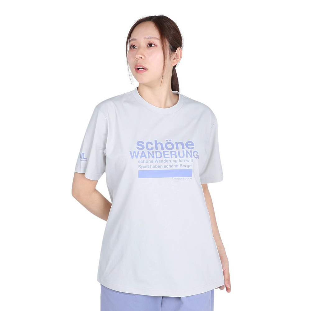 BBM（BBM）（レディース）半袖Tシャツ ユングフラウ RE25SUK5620009 NTL ライトグレー