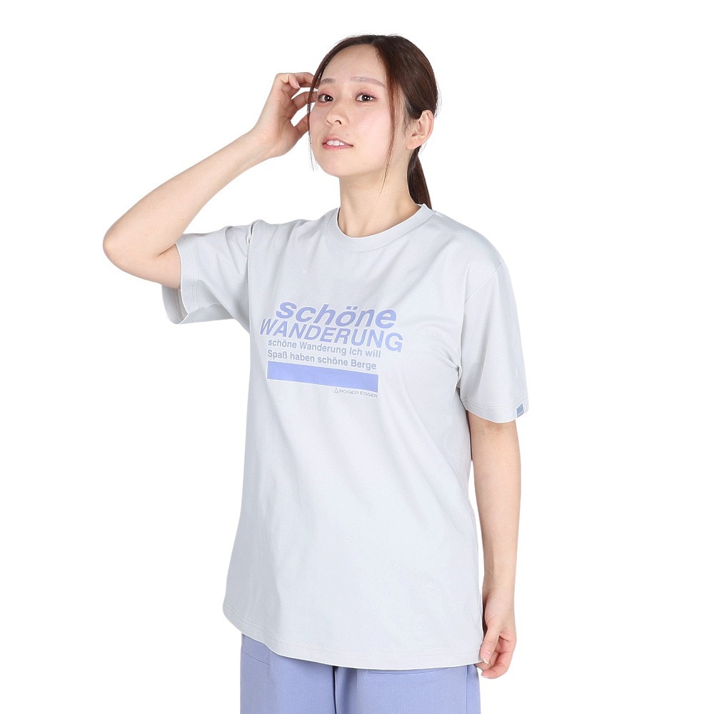 BBM（BBM）（レディース）半袖Tシャツ ユングフラウ RE25SUK5620009 NTL ライトグレー