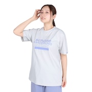 (レディース)半袖Tシャツ ユングフラウ RE25SUK5620009 NTL ライトグレー