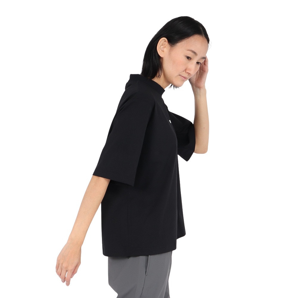ロジャーエーガー（ROGEREGGER）（レディース）半袖Tシャツ ユングフラウモック 半袖Tシャツ RE25SUK5620010 BLK
