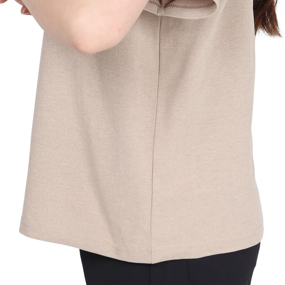 ホールアース（Whole Earth）（レディース）半袖 ロゴ Tシャツ WE2TDZ54 BEG ベージュ