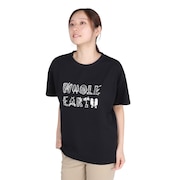 (レディース)半袖 ロゴ Tシャツ WE2TDZ54 BLK ブラック