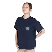 (レディース)半袖 ポケット Tシャツ WE2TDZ55 NVY ネイビー