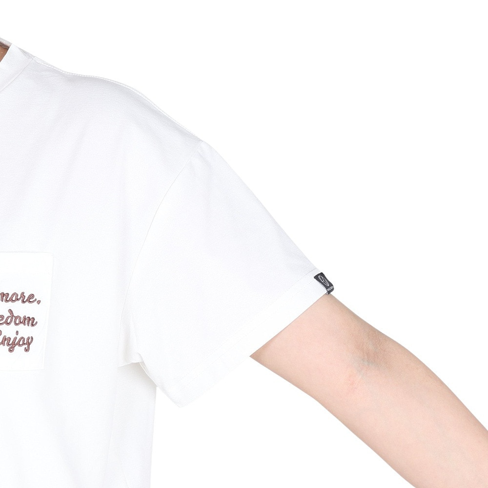 ホールアース（Whole Earth）（レディース）半袖 ポケット Tシャツ WE2TDZ55 WHT ホワイト