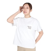 (レディース)半袖 ポケット Tシャツ WE2TDZ55 WHT ホワイト