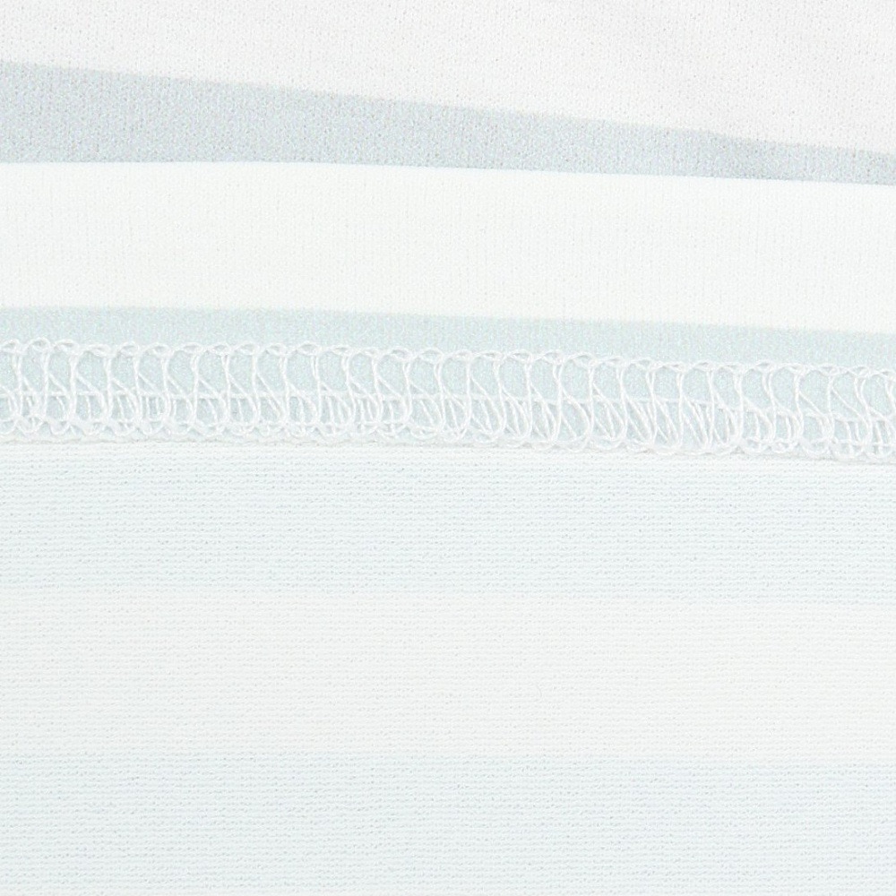 ホールアース（Whole Earth）（レディース）半袖Tシャツ BORDER WE2TDZ56 GRY