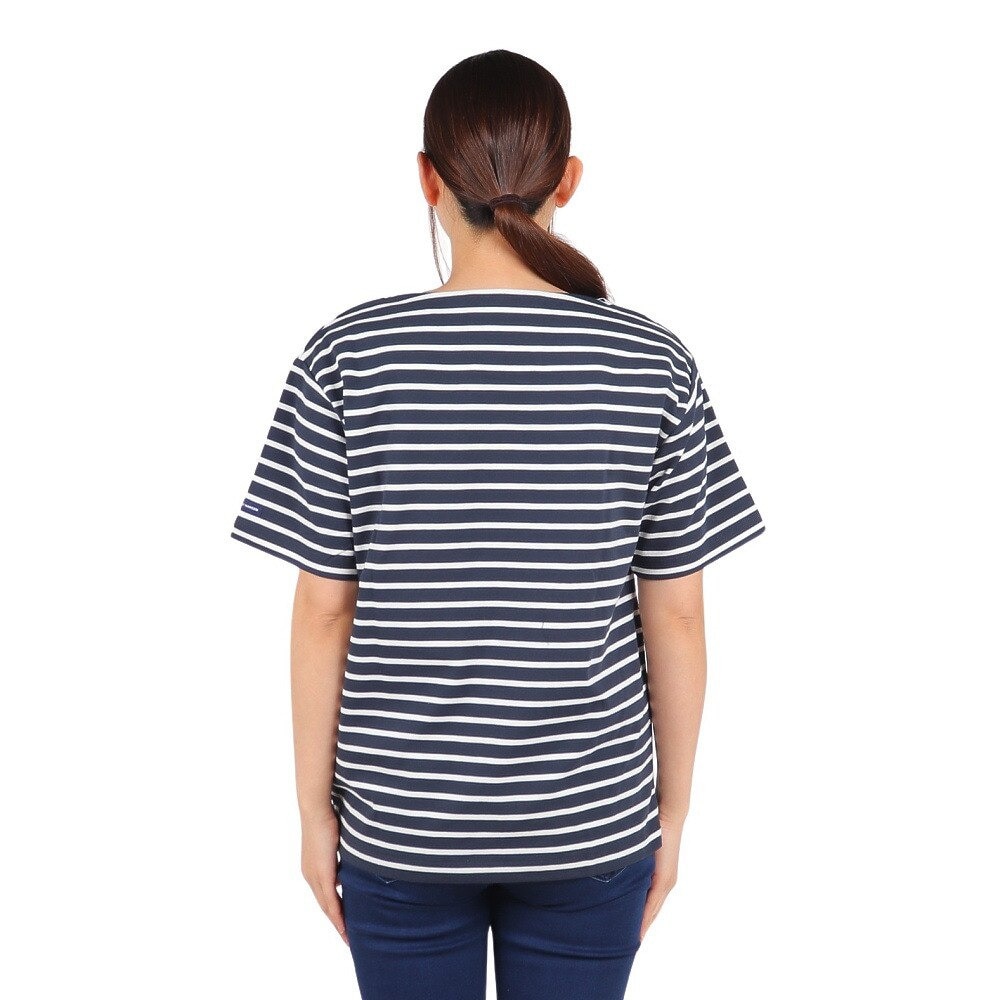 ヘリーハンセン（HELLY HANSEN）（レディース）半袖Tシャツ ショートスリーブ マリンボーダーTシャツ HH62419 DO