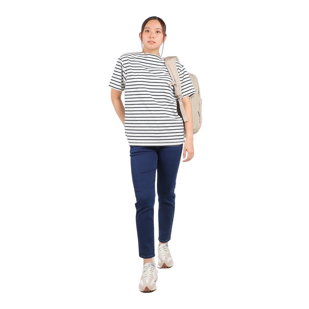 ヘリーハンセン（HELLY HANSEN）（レディース）半袖Tシャツ ショートスリーブ マリンボーダーTシャツ HH62419 OD