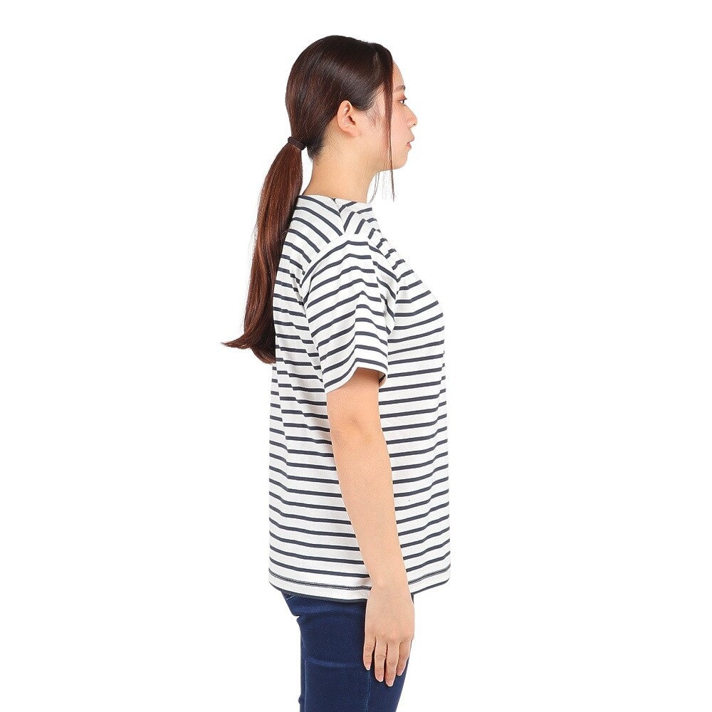 ヘリーハンセン（HELLY HANSEN）（レディース）半袖Tシャツ ショートスリーブ マリンボーダーTシャツ HH62419 OD